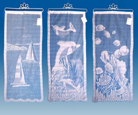 NAT1857 Nautical Lace Design 3 asst